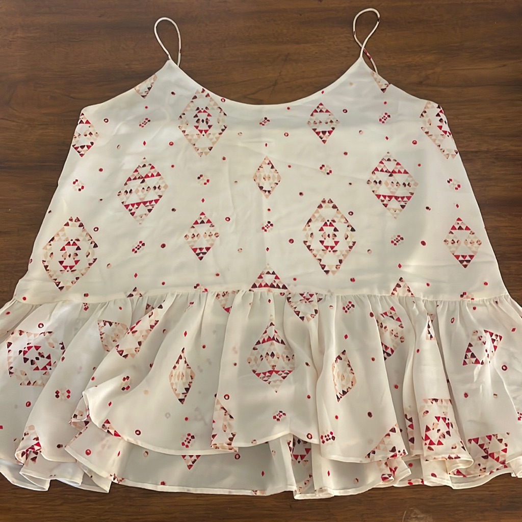 Club Monaco Womens Silk Tank Top